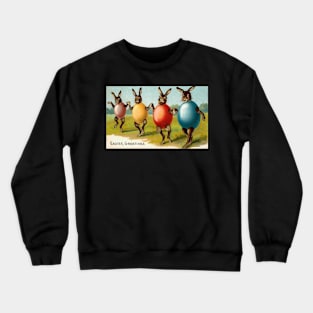 Victorian Easter Greeting Crewneck Sweatshirt